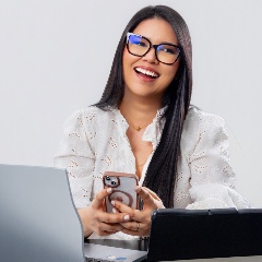 Ivina T., assistente virtual cliente da Virtap